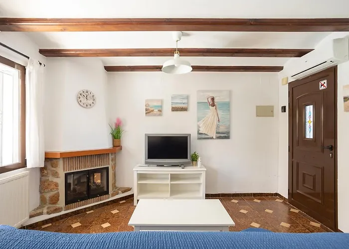 펜션 La Casa De La Playa. Piscina, Wifi Y Terraza.