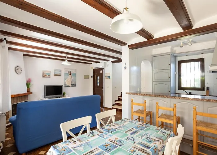 펜션 La Casa De La Playa. Piscina, Wifi Y Terraza.